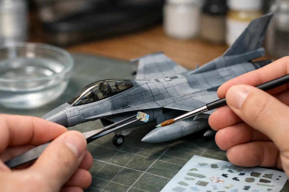How to Apply Water Slide Decals to Scale Models (16.07.26)